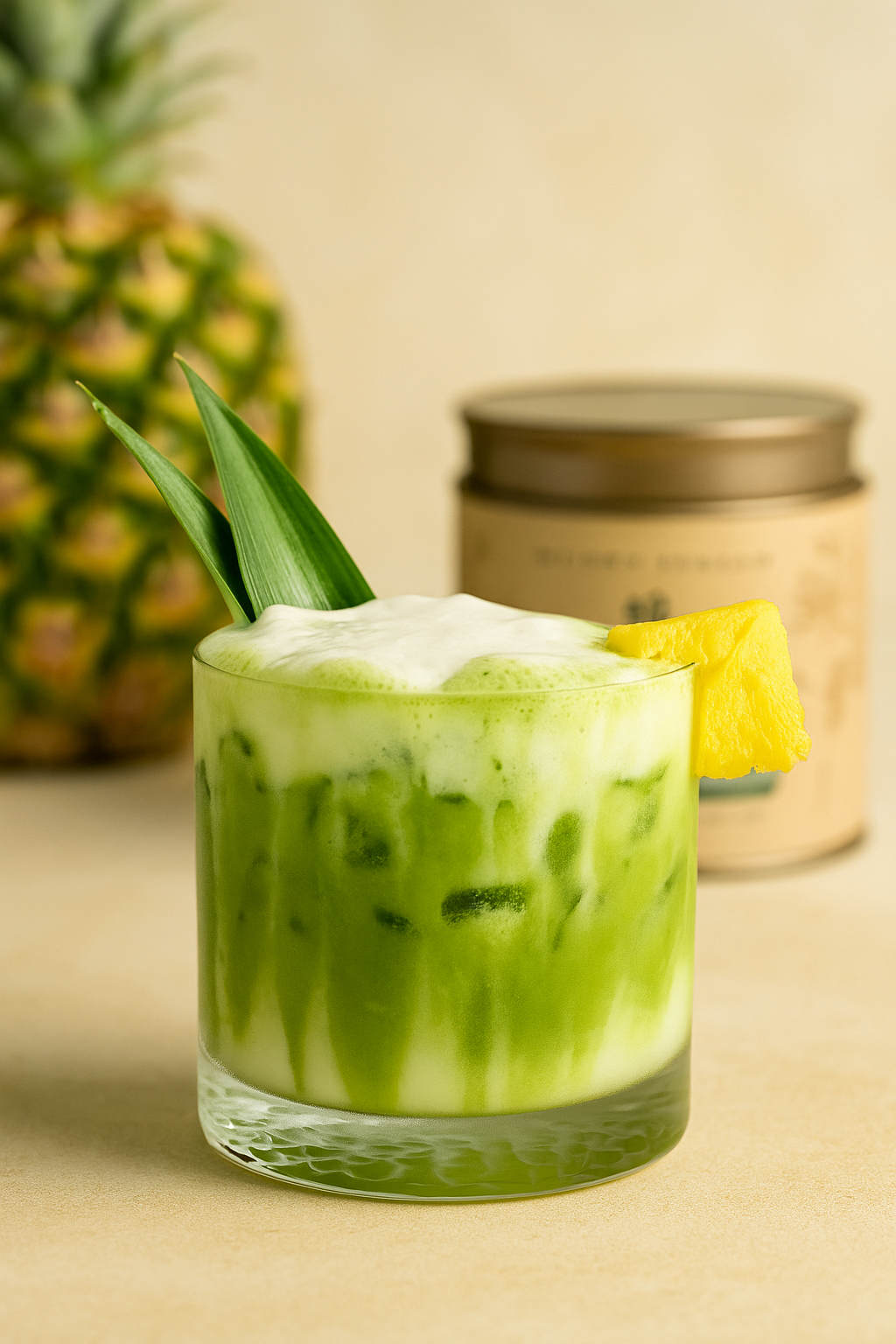 The Perfect Matcha Piña Colada