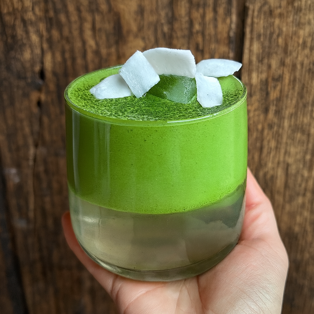 Matcha Cloud Coconut Water